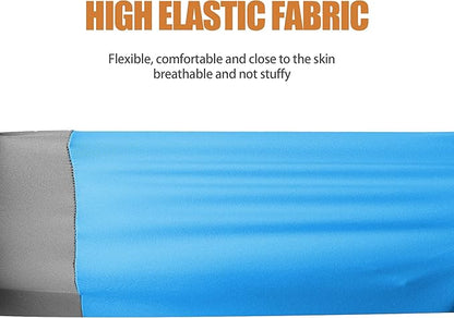 Dog Recovery Suit, Abdominal Wound After Surgery Wear, Prevent Licking Wounds, E-Collar & Cone Alternatives, Long Sleeve Postoperative Shirts Dog Pajamas Prevent Shedding(Small, Blue)