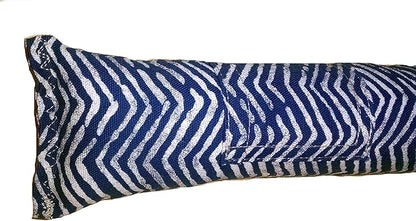 15" Catnip Kitty Kicker Toy With Refillable Catnip Pocket (Blue #1)