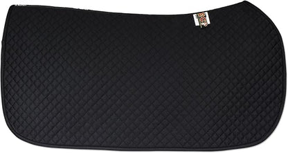 ECP Equine Comfort Products All Purpose Diamond Quilted Western Saddle Pad for Injury Prevention, Breathable, Hypoallergenic, Shock-Absorbing Cushion for Horse Comfort