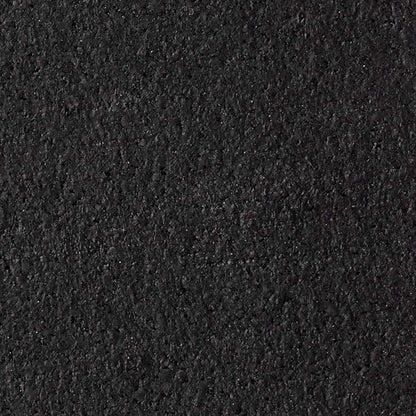 Genaflex Rubber Gym Floor Mat - 8mm Thick - Heavy Duty Commercial Protective Gym Flooring Roll (Black, 4' X 15')