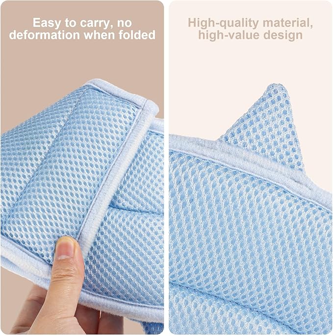 FRIUSATE Cat Cone Collar - Soft, Adjustable Recovery Collar for Cats and Kittens - Comfortable, Breathable, Lightweight Neck Cone to Stop Licking After Surgery