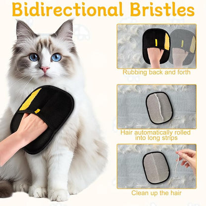 Electrostatic Gloves Pet Hair, Electrostatic Gloves Pet Hair Removal, Electrostatic Pet Hair Remover Glove, Pet Hair Remover Electrostatic Gloves