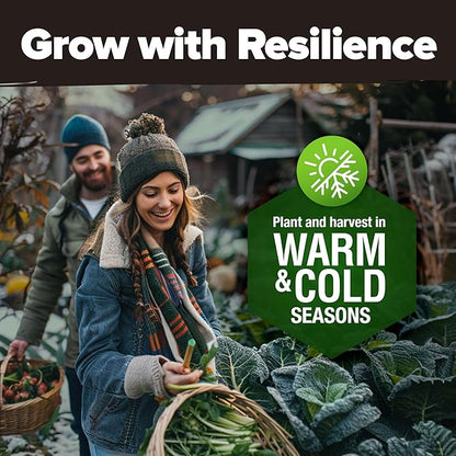 32 Heirloom Vegetable and Fruit Seeds for Planting - 16,000+ Seeds | Non-GMO Survival Seed Vault | High Germination | 32 Varieties of Vegetable Seeds for Your Home Survival Garden