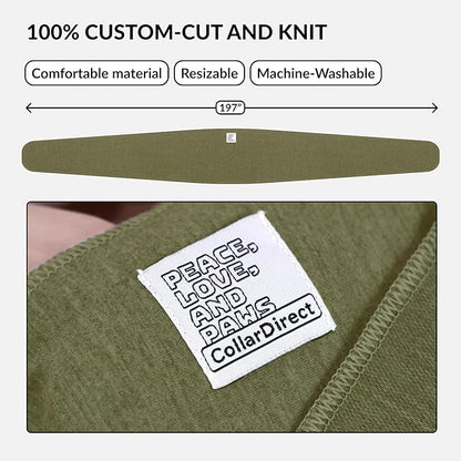 Dog Sling Carrier for Small Dogs - Anti-Anxiety Cat Sling, Puppy Pouch - Pet Sling in Gray Black Blue Green Pink Yellow (Green, Standard)