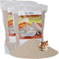 DR.DUDU Hamster Bath Sand, 12lb Dust Free Desert Sand or Potty Litter Sand for Hamster Chinchillas Gerbil Syrian Mice Small Animals (Beige)