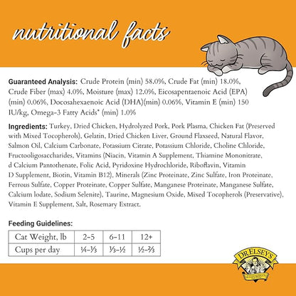 Dr. Elsey's cleanprotein Turkey Cat Kibble 6.6lb. Bag