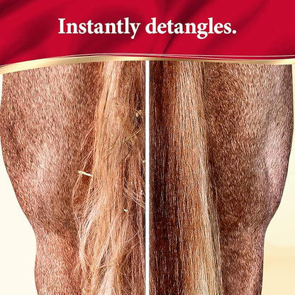 Absorbine ShowSheen Hair Polish & Detangler 32oz Refill Bottle, Horse and Dog Coat, Mane and Tail, Instant Detangling & Reduces Hair Breakage for Healthy Grooming & Radiant Shine