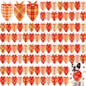 100 Pieces Fall Dog Bandanas Bulk Plaid Bandanas for Dogs Autumn Thanksgiving Soft Doggie Bibs Adjustable Triangle Scarves for Small Medium Large Pet Fall Autumn Costume