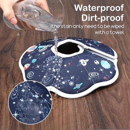 2Pcs Cat Conical Collar Soft Adjustable Cat Collars Water Proof Recovery Collar Prevent Licking Protective Foldable Easy to Eat Drink for Cats Kittens Puppies (Blue S XS)