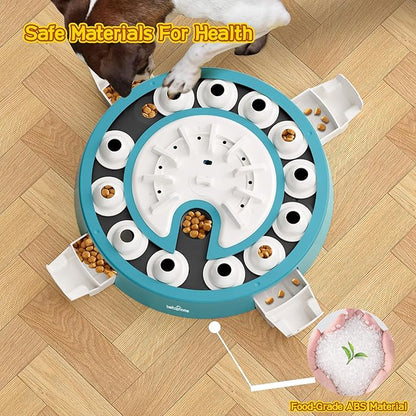 Dog Puzzle,Level 4 in 1 Interactive Toy for Smart Dogs, Multi-Stage Play, Puzzle Toys for Dogs, Cognitive Dog Puzzle Feeder for Slow Eating & Mental Stimulation