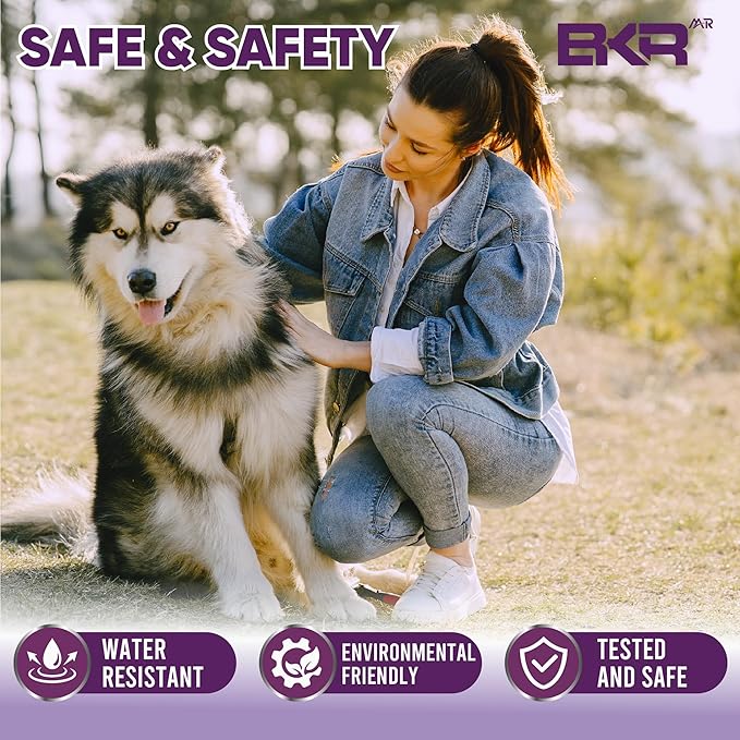 Flea Collar for Dogs – 2 Pack 16 Month Natural Flea & Tick Prevention Dog Flea Collar Adjustable One Size Fits All, Safe and Effective