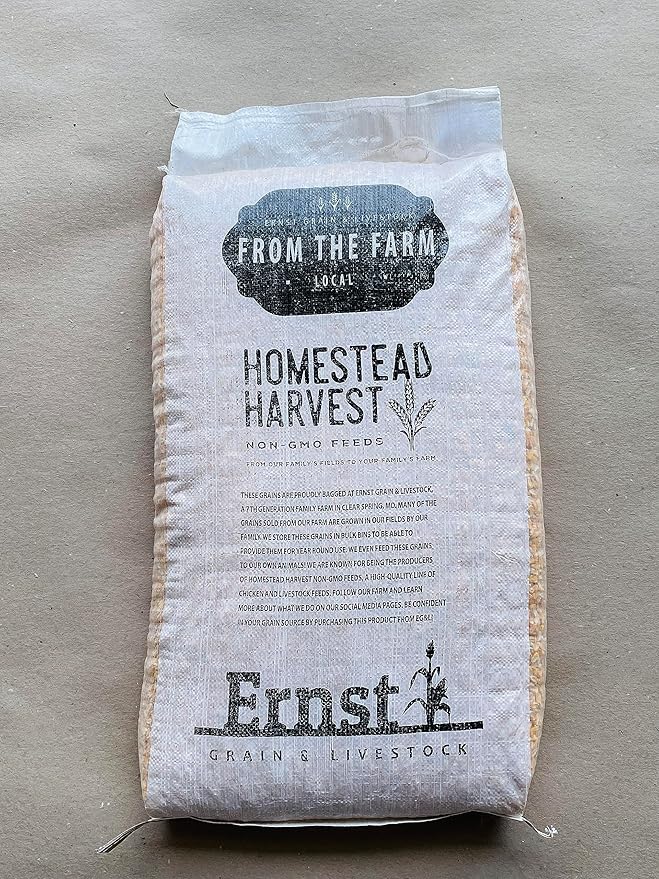 Ernst Grain & Livestock's Bird and Wildlife Feed – Perfect for Birds, Ducks, Squirrels, Turkeys, Rabbits, Geese, and Deer – Non-GMO Wild Animal & Bird Feed for Outside Feeders (25lb Bag)