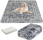 Extra Large Washable Pee Pads for Dogs (72"x72"), Upgrade Reusable Puppy Pads with Non-Slip Rug Pad, Super Thickening Absorbent Leakproof Dog Traning Pads Whelping Pad for Dogs, Doggie
