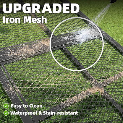 Dog Ramp for Car, 74x20 Inches Outdoor Portable Dog Ramps for Large Dogs with Reflective Strips, Non-Slip Surface Pet Ramp (Support Up to 150LBS)