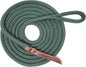 Double Braid Lead Rope with Eye Splice Loop, 12-14FT Lengths (Hunter Green, 14 ft.)
