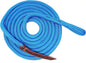 Double Braid Lead Rope with Eye Splice Loop, 12-14FT Lengths (Blue, 12 ft.)