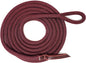 Double Braid Lead Rope with Eye Splice Loop, 12-14FT Lengths (Burgundy, 12 ft.)