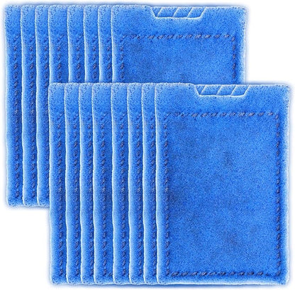 16 Pack Aquarium Filter Cartridge Rite-Size Z Replacement Filter Cartridges Compatible with Eclipse Filtration Systems
