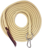 22' Long Line with SS O Ring and Carabiner (Beige)