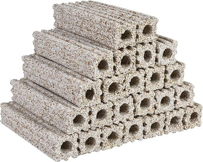 ALEGI Ceramic Bio Filter Media, Porous Media Filter Media for Sump Tank, Pond, Aquarium Fish Tank (Large 24 pcs)