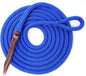 Double Braid Lead Rope with Eye Splice Loop, 12-14FT Lengths (Ultra Marine, 12 ft.)