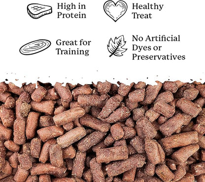 Dr. Harvey's Rabbit Bites Freeze-Dried Raw Dog Treats - Single Ingredient, All-Natural Rabbit Meat Protein for Dogs, Allergen-Free - 7 Ounces (3 Pack)