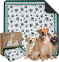 Gardner Pet Washable Dog Pee Pads, 72'' x 72'' Non Slip Dog Mats with Great Urine Absorption, Reusable Puppy Pee Pads for Potty Training - 1 Pack