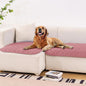 gogobunny 3X Stronger Waterproof Pet Blanket, Scratch Proof Furniture Protector for Dogs Cats, Reversible Cover 32x53 Inch, Dark Pink/Light Pink