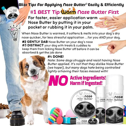 3 Cute Puppies Unscented Nose Butter - Dog Nose Butter, 0.50 Ounce