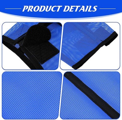 8 Pcs Mesh Fly Boots for Horse Breathable Mesh Horse Boots Protective Horse Leg Wraps Horse Leggings for Preventing Flies and Mosquitoes Bites (Light Pink, Dark Pink)