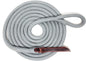 Double Braid Lead Rope with Eye Splice Loop, 12-14FT Lengths (Grey, 14 ft.)