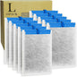 10 Pack Large Replacement Filter Cartridges Compatible with Tetra Whisper Bio-Bag Filters Large Aquarium Filter Cartridges for Whisper 20i/40i IQ20/30/45/60