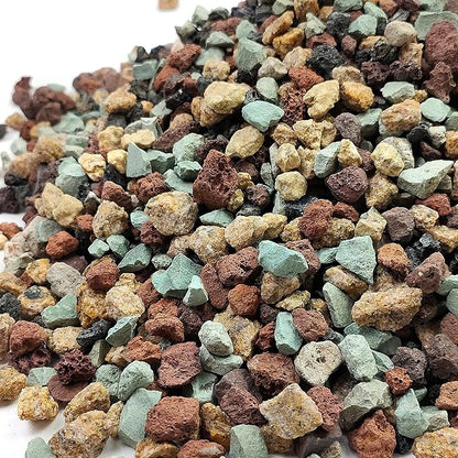 10 lbs Succulent Cactus Soil Potting Mix,5-8 mm Pebbles Mix Horticultural Lava Rock
